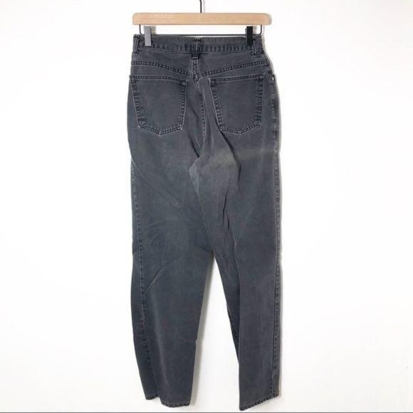 Vintage black wash high waisted mom jeans 90’s 80 - Picture 2 of 8